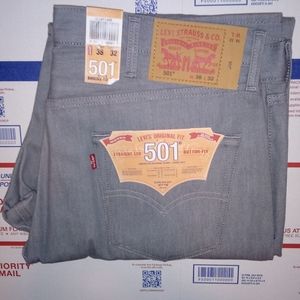 NWT Mens Levis 501 Shrink To Fit Jeans Size 38x32